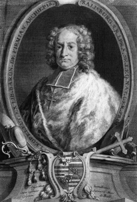Framed Print : Leopold Count Firmian Framed Print : Leopold Count Firmian