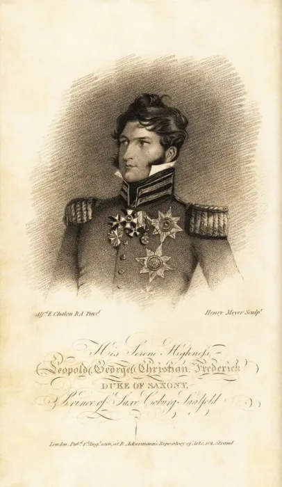 Framed Print : Leopold George Christian Frederick, Duke of Saxony Framed Print : Leopold George Christian Frederick, Duke of Saxony