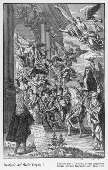 Framed Print : Leopold I Allegory Framed Print : Leopold I Allegory