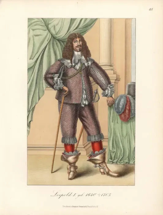 Framed Print : Leopold I, Holy Roman Emperor, 1640-1705 Framed Print : Leopold I, Holy Roman Emperor, 1640-1705