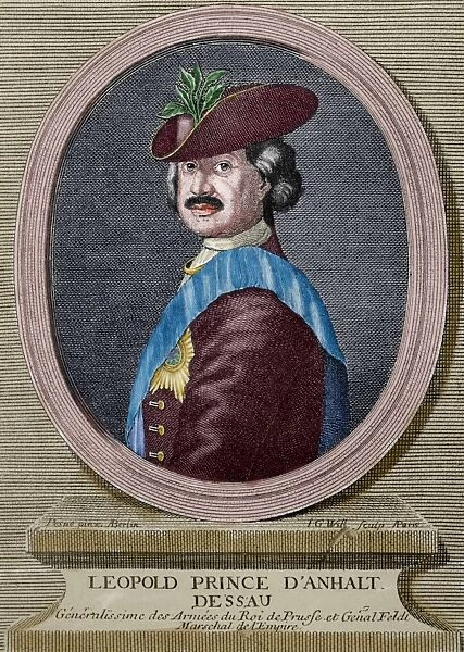 Leopold I, Prince of Anhalt-Dessau (1676 A?o??n? 1747). Ge