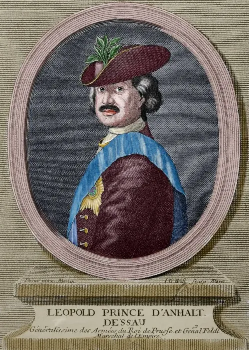 Framed Print : Leopold I, Prince of Anhalt-Dessau (1676 A?o??n? 1747). Ge Framed Print : Leopold I, Prince of Anhalt-Dessau (1676 A?o??n? 1747). Ge