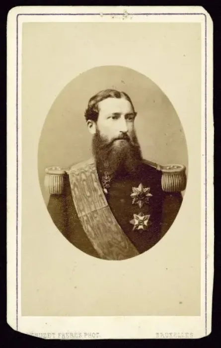 Framed Print : Leopold Ii / Belgium / Cdv Framed Print : Leopold Ii / Belgium / Cdv