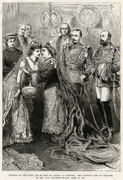 Leopold Weds Helen 1882