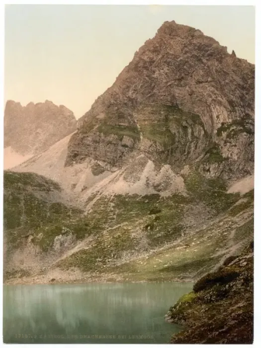 Framed Print : Lermoos, the Drachensee, Tyrol, Austro-Hungary Framed Print : Lermoos, the Drachensee, Tyrol, Austro-Hungary
