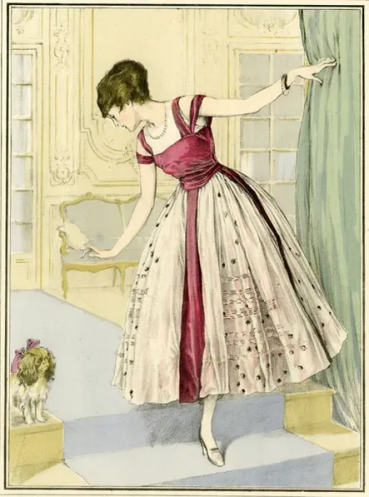 Framed Print : Les Elegances Parisiennes by Paquin Framed Print : Les Elegances Parisiennes by Paquin