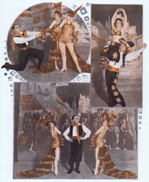 Framed Print : Les Ree Bertin, M. Thano and the dancers Nico-Romoff and You Framed Print : Les Ree Bertin, M. Thano and the dancers Nico-Romoff and You
