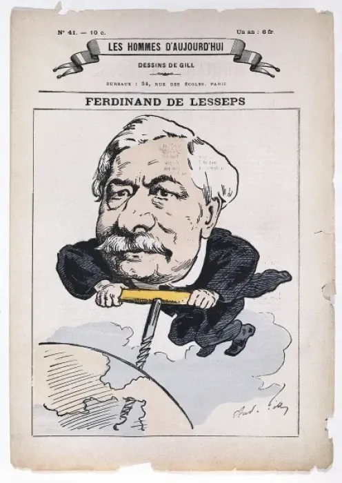Framed Print : Lesseps, Ferdinand, vicomte de (1805-1894). French Framed Print : Lesseps, Ferdinand, vicomte de (1805-1894). French