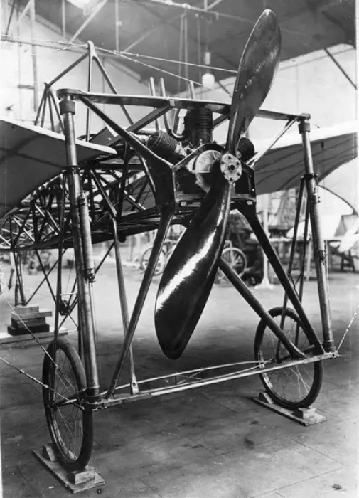 Framed Print : Lesseps monoplane fitted with an Anzani engine Framed Print : Lesseps monoplane fitted with an Anzani engine