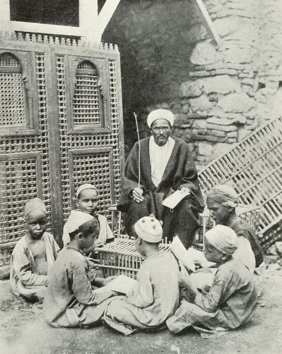 Framed Print : Lesson Hour at Bulak, Egypt Framed Print : Lesson Hour at Bulak, Egypt
