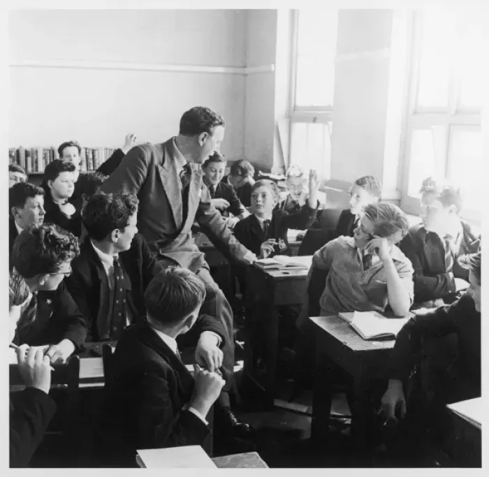 Framed Print : Lesson in Progress / 1960 Framed Print : Lesson in Progress / 1960