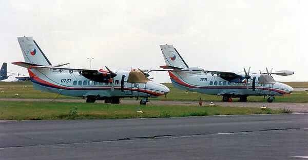 Let L-410 Turbolet 2601 and 0731