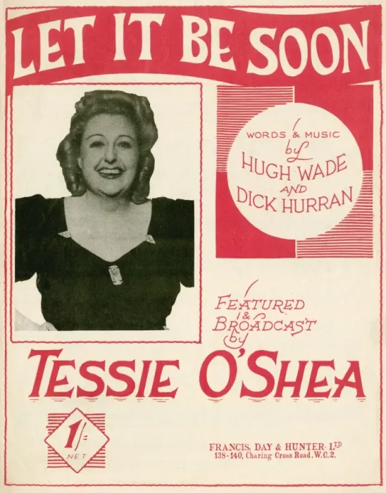Framed Print : Let it be soon - Music Sheet Cover