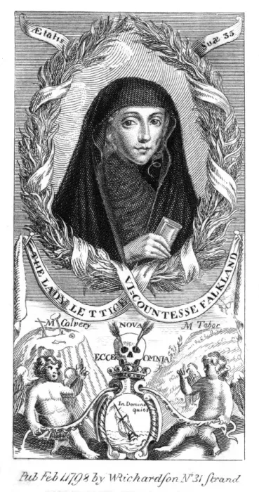 Framed Print : Letitia Lady Falkland Framed Print : Letitia Lady Falkland