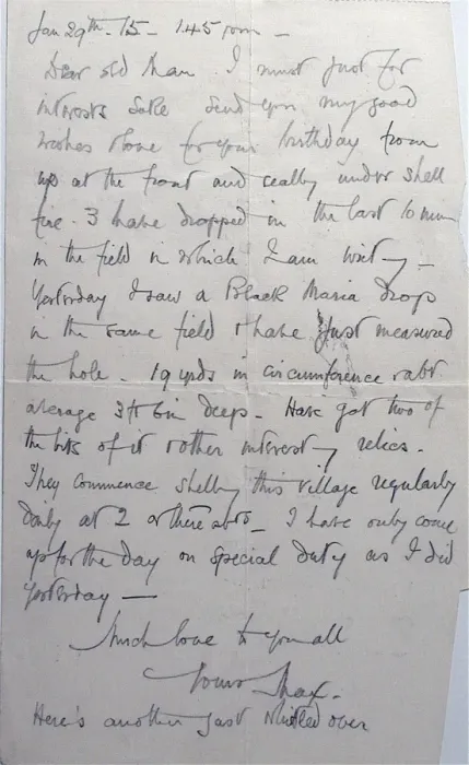 Framed Print : Letter from Firminy, near Dunkirk, WW1 Framed Print : Letter from Firminy, near Dunkirk, WW1