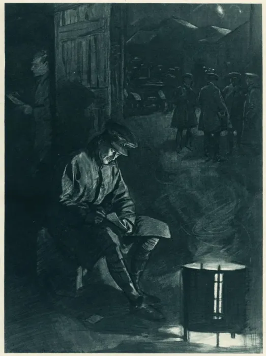 Framed Print : The Letter from Home by Samuel Begg, WW1 Framed Print : The Letter from Home by Samuel Begg, WW1