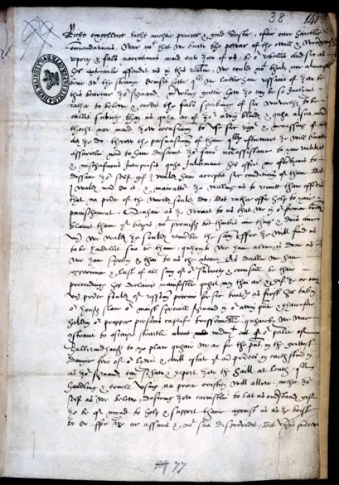 Framed Print : Letter from Mary, Queen of Scots Framed Print : Letter from Mary, Queen of Scots