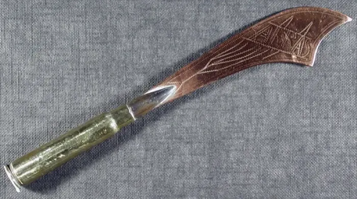 Framed Print : Letter opener Engraved Arras Framed Print : Letter opener Engraved Arras