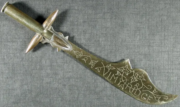 Framed Print : Letter opener Engraved Souvenir Vimy Ridge Framed Print : Letter opener Engraved Souvenir Vimy Ridge