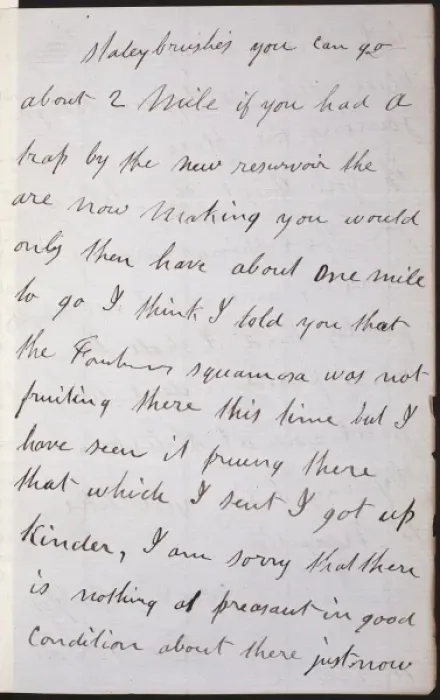 Framed Print : Letter from Robert Gordon to William Wilson Framed Print : Letter from Robert Gordon to William Wilson