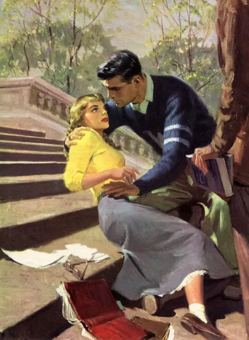Framed Print : Letterman Rescues Coed Framed Print : Letterman Rescues Coed
