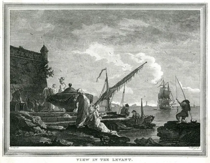 Framed Print : A Levantine Port Framed Print : A Levantine Port