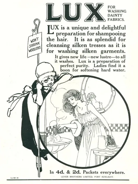 Framed Print : Lever Brothers Advertisement, Lux Framed Print : Lever Brothers Advertisement, Lux