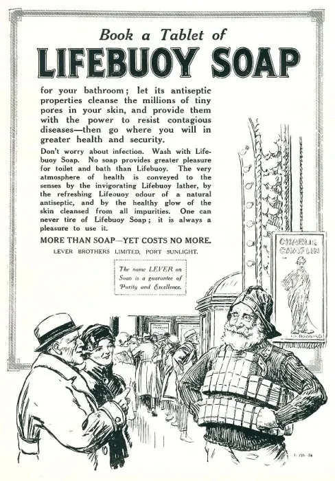 Framed Print : Lever Brothers Lifebuoy Soap Advertisement Framed Print : Lever Brothers Lifebuoy Soap Advertisement