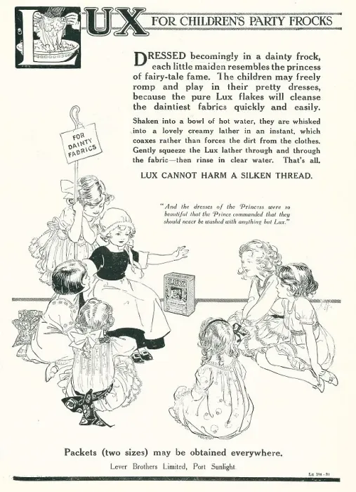 Framed Print : Lever Brothers Lux Advertisement Framed Print : Lever Brothers Lux Advertisement