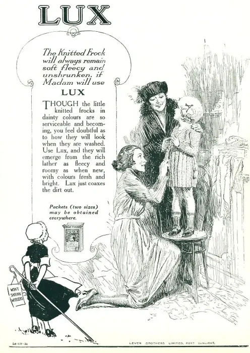Framed Print : Lever Brothers Lux Advertisement Framed Print : Lever Brothers Lux Advertisement
