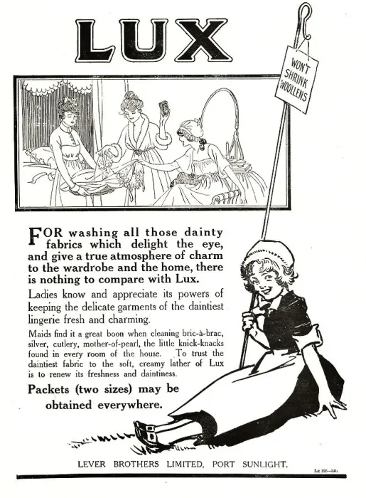 Framed Print : Lever Brothers Lux Advertisement Framed Print : Lever Brothers Lux Advertisement