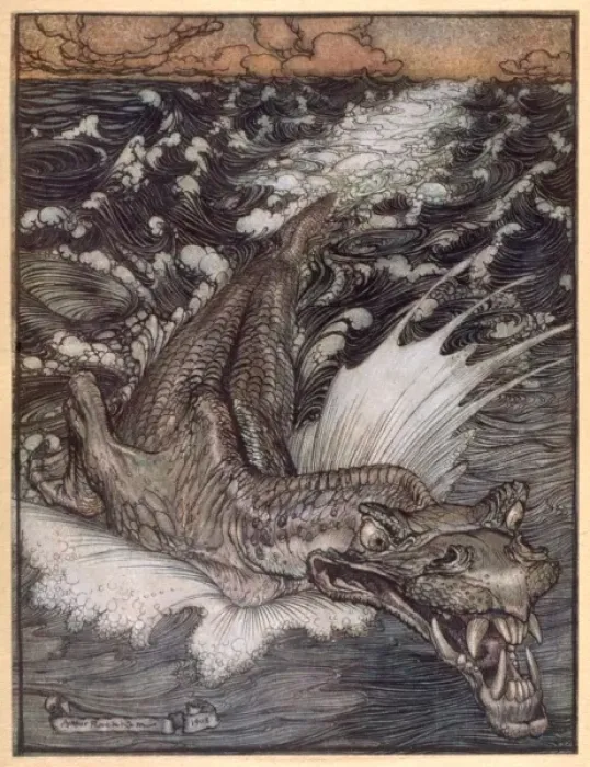 Framed Print : LEVIATHAN Date: 1908 Framed Print : LEVIATHAN Date: 1908