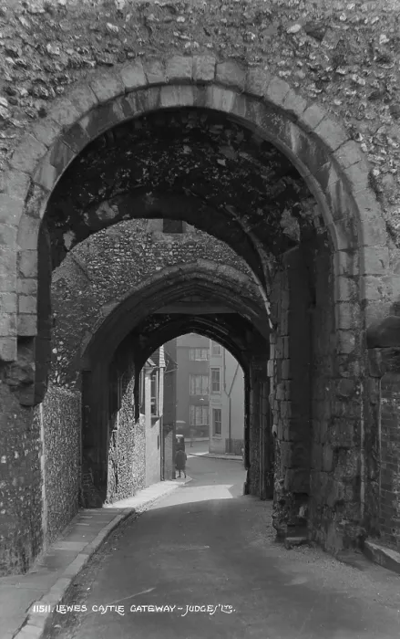 Framed Print : Lewes Castle Gateway Framed Print : Lewes Castle Gateway