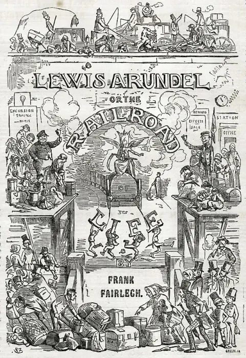 Framed Print : Lewis Arundel or the Railroad of Life by Frank Fairlegh Framed Print : Lewis Arundel or the Railroad of Life by Frank Fairlegh