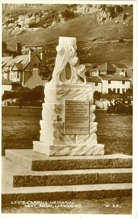Framed Print : Lewis Carroll Memorial, West Shore Llandudno Framed Print : Lewis Carroll Memorial, West Shore Llandudno