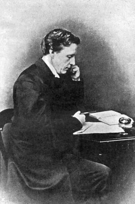 Framed Print : Lewis Carroll / Pic Book Framed Print : Lewis Carroll / Pic Book