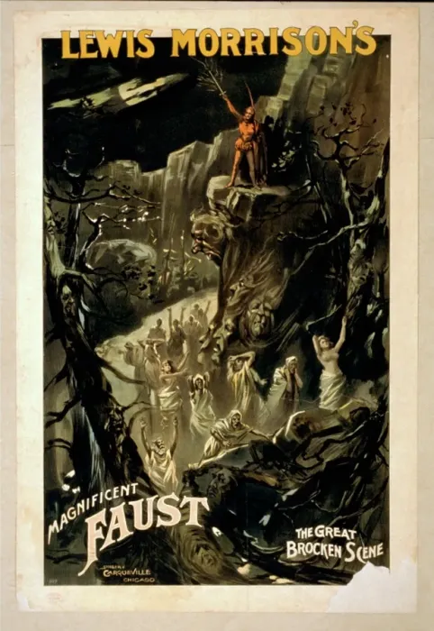 Framed Print : Lewis Morrisons magnificent Faust Framed Print : Lewis Morrisons magnificent Faust