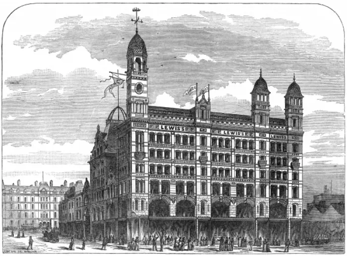 Framed Print : Lewiss department store, Liverpool Framed Print : Lewiss department store, Liverpool