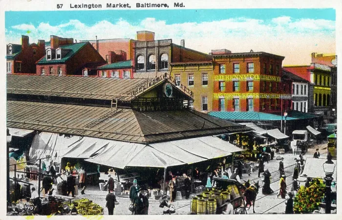 Framed Print : Lexington Market, Baltimore, Maryland, USA Framed Print : Lexington Market, Baltimore, Maryland, USA