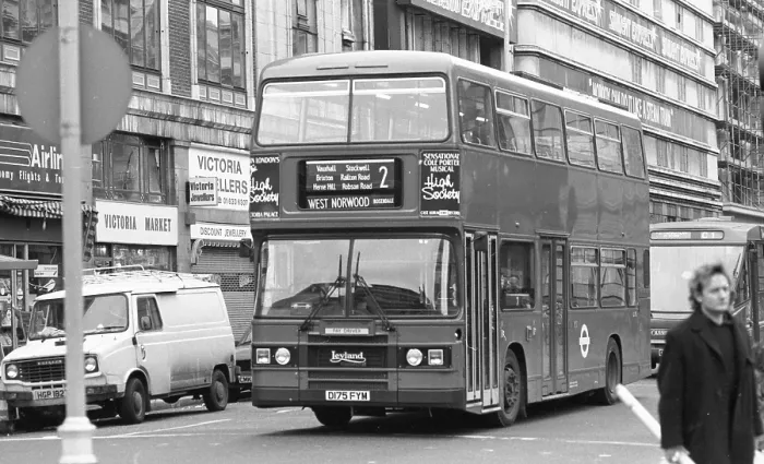 Framed Print : Leyland double-decker bus Framed Print : Leyland double-decker bus
