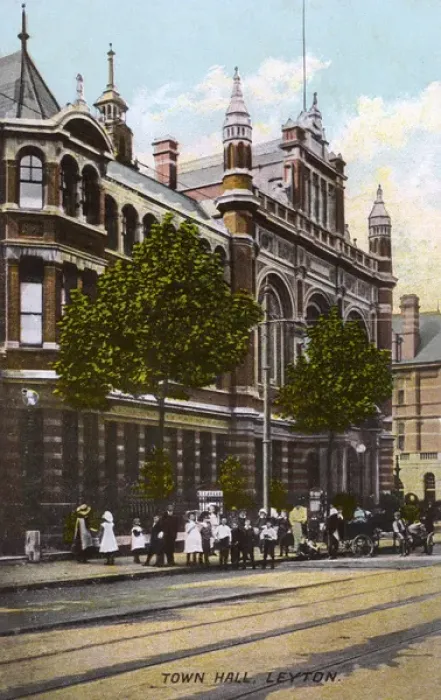 Framed Print : Leyton Town Hall, London Framed Print : Leyton Town Hall, London