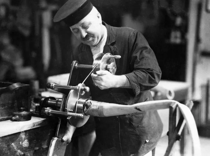 Framed Print : LFB Engineering Workshop - Hose couplings tied Framed Print : LFB Engineering Workshop - Hose couplings tied