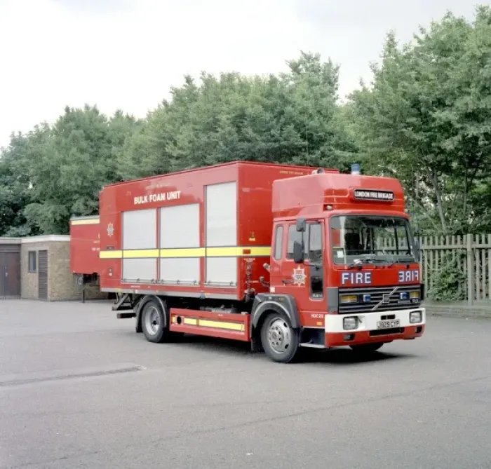 Framed Print : LFDCA-LFB Demountable pods and bulk foam unit Framed Print : LFDCA-LFB Demountable pods and bulk foam unit