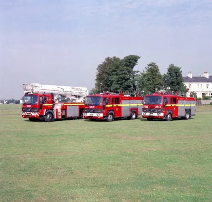Framed Print : LFDCA-LFB three Greenwich fire station appliances Framed Print : LFDCA-LFB three Greenwich fire station appliances