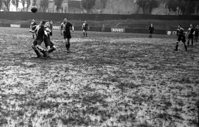 Framed Print : LFS versus Free French football match, WW2 Framed Print : LFS versus Free French football match, WW2