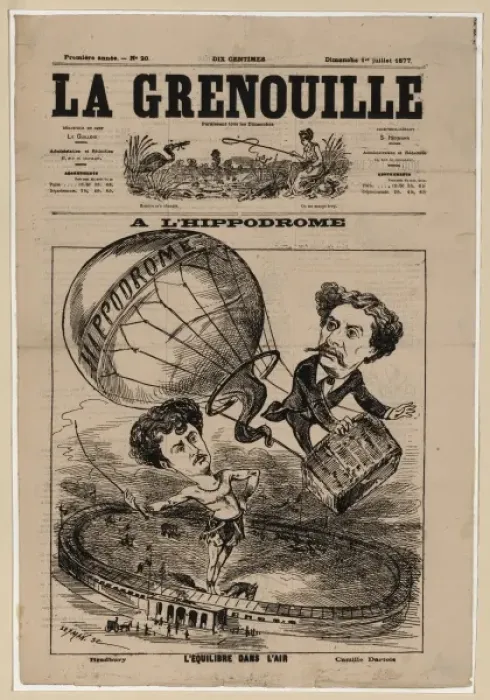 Framed Print : A lhippodrome - l equilibre dans l air A l?hippodrome - l eq Framed Print : A lhippodrome - l equilibre dans l air A l?hippodrome - l eq
