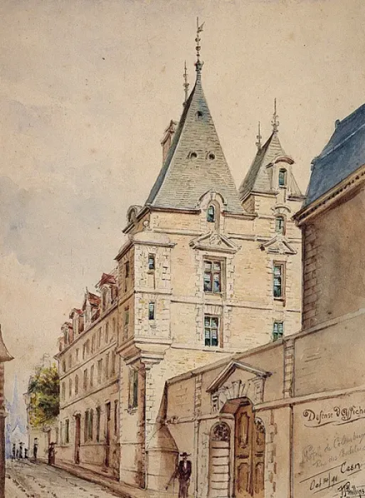 Framed Print : LHotel de Colombey, Caen Framed Print : LHotel de Colombey, Caen