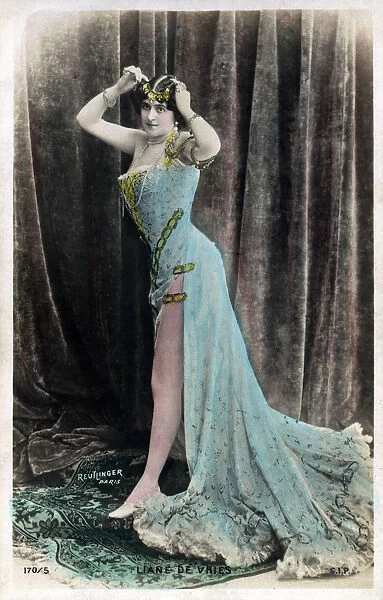 Lianne de Vries - French Belle Epoque Stage Actress