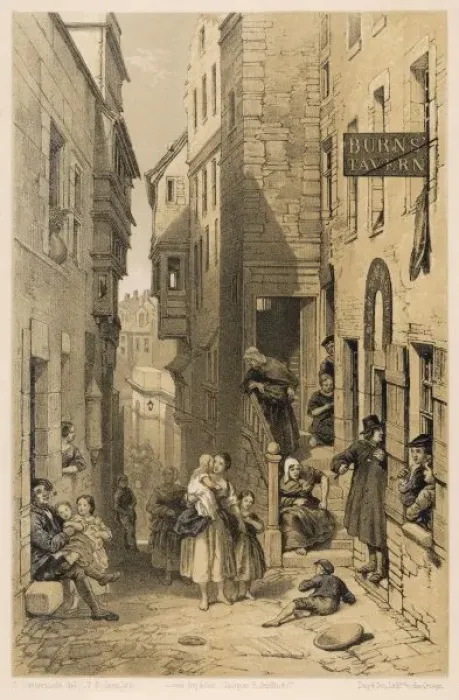Framed Print : Libbertons Wynd, Edinburgh, Scotland Framed Print : Libbertons Wynd, Edinburgh, Scotland