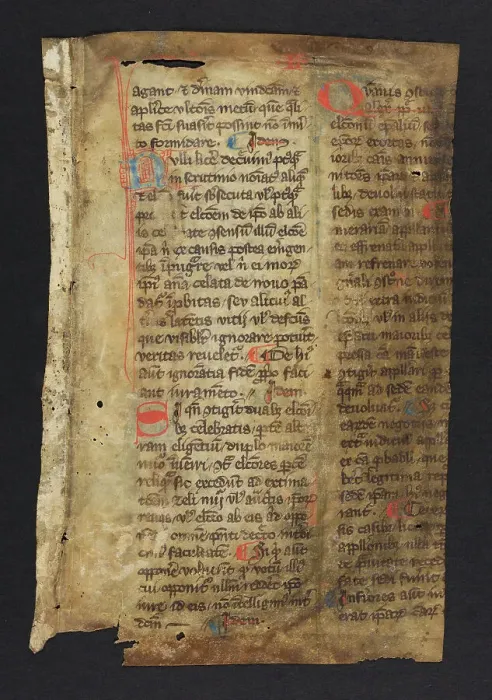 Framed Print : Liber Sextus Decretalium (Fragment) Framed Print : Liber Sextus Decretalium (Fragment)